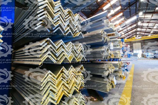 Distribution centers of steel angles